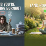 tired professional staring at laptop screen late at night