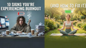 tired professional staring at laptop screen late at night